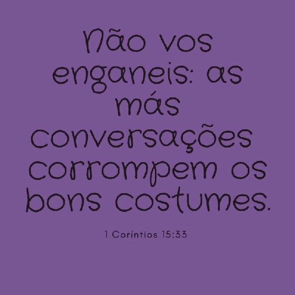 1 Coríntios 15:33