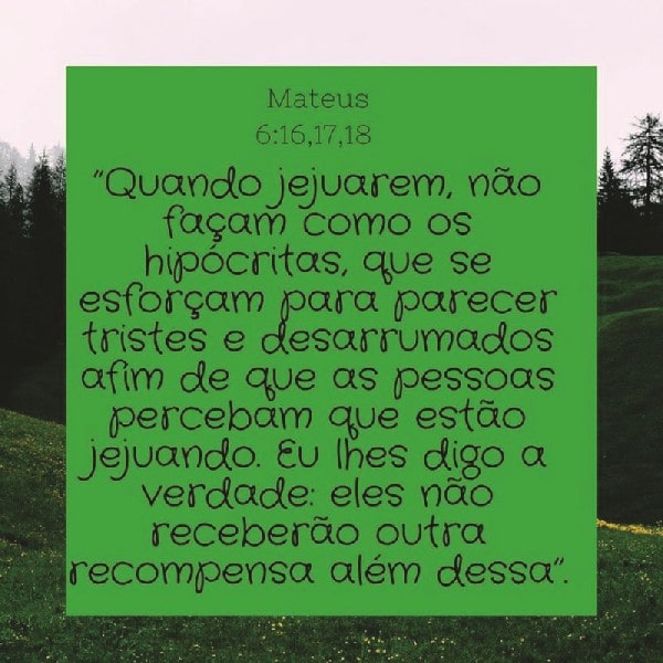 Mateus 6:16