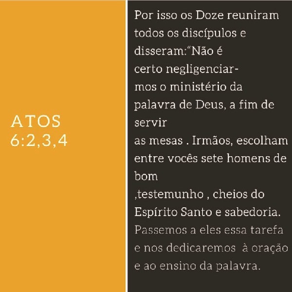 Atos 6:2-4