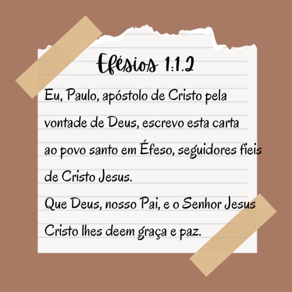 Efésios 1:1-2